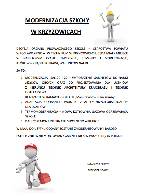 modernizacja szkoły